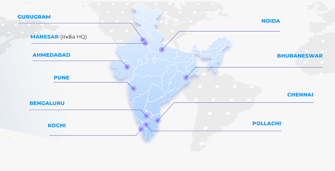 VVDN-Contact-us Global Footprint